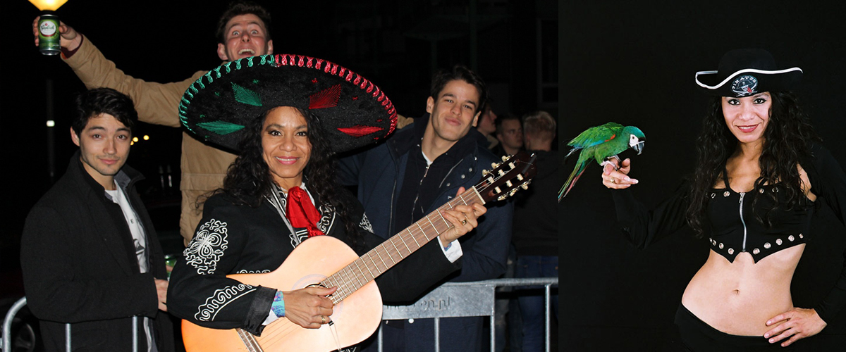 Mexicaanse liedjes op feest